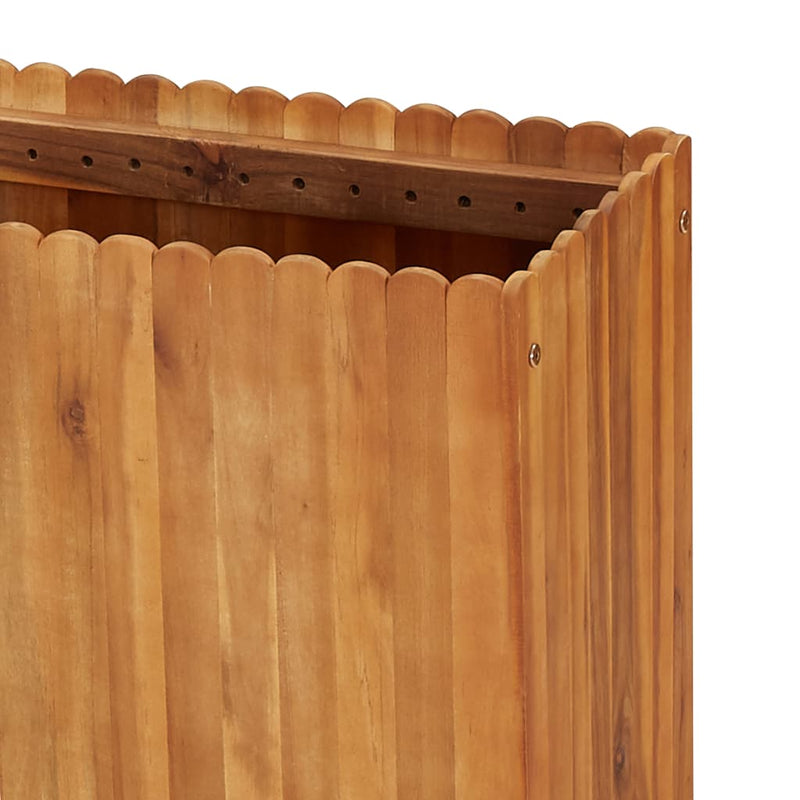 vidaXL tömör akácfa kerti magaságyás 150 x 30 x 50 cm