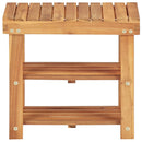 vidaXL tömör akácfa cipőtartó 50 x 32 x 45 cm
