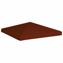 vidaXL terrakotta pavilon tetőponyva 310 g/m² 3 x 3 m