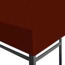 vidaXL terrakotta pavilon tetőponyva 310 g/m² 3 x 4 m