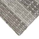 vidaXL szürke polyrattan teázóasztal 50 x 50 x 47 cm