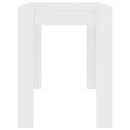 vidaXL fehér szerelt fa étkezőasztal 120 x 60 x 76 cm