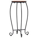 vidaXL 3 db terrakotta kerámia mozaik asztal