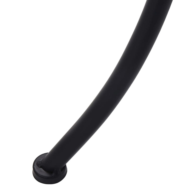 vidaXL kék és fehér kerámia mozaikos bisztróasztal 60 cm