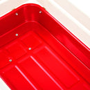 vidaXL piros kézikocsi 150 kg