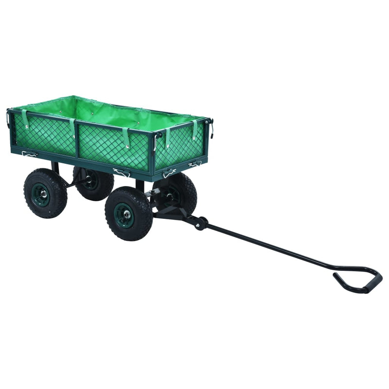vidaXL zöld kerti kézikocsi 250 kg