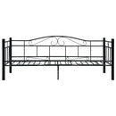 vidaXL fekete fém kanapéágy-keret 90 x 200 cm