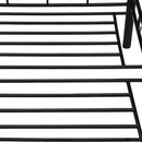 vidaXL fekete fém kanapéágy-keret 90 x 200 cm