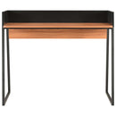 vidaXL fekete és barna íróasztal 90 x 60 x 88 cm