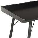 vidaXL fekete íróasztal 90 x 50 x 79 cm