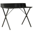 vidaXL fekete íróasztal 80 x 50 x 84 cm