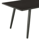 vidaXL fekete dohányzóasztal 120 x 60 x 46 cm