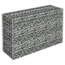 vidaXL horganyzott acél gabion magaságyás 90 x 30 x 60 cm