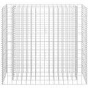 vidaXL horganyzott acél gabion magaságyás 90 x 30 x 90 cm