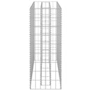 vidaXL horganyzott acél gabion magaságyás 90 x 30 x 90 cm