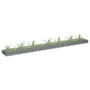 vidaXL horganyzott acél gabion magaságyás 270 x 30 x 10 cm