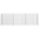 vidaXL horganyzott acél gabion magaságyás 270 x 30 x 90 cm