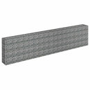 vidaXL horganyzott acél gabion magaságyás 360 x 30 x 90 cm