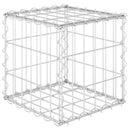 vidaXL kocka alakú acélhuzal gabion magaságyás 30 x 30 x 30 cm