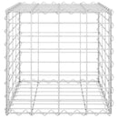 vidaXL kocka alakú acélhuzal gabion magaságyás 40 x 40 x 40 cm