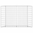 vidaXL trapéz alakú horganyzott acél gabion magaságyás 150x20x100 cm