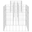 vidaXL H alakú acéldrót virágtartó gabion 260 x 40 x 40 cm