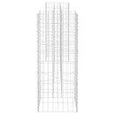vidaXL H alakú acéldrót virágtartó gabion 260 x 40 x 100 cm