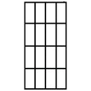 vidaXL átlátszó edzett üveg zuhanyfal 140 x 195 cm