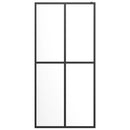 vidaXL átlátszó edzett üveg zuhanyfal 100 x 195 cm