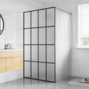 vidaXL homályosított edzett üveg zuhanyfal 100 x 195 cm