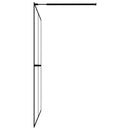 vidaXL homályosított edzett üveg zuhanyfal 80 x 195 cm