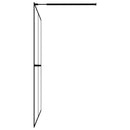 vidaXL homályosított edzett üveg zuhanyfal 100 x 195 cm