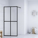 vidaXL homályosított edzett üveg zuhanyfal 100 x 195 cm