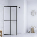 vidaXL homályosított edzett üveg zuhanyfal 118 x 190 cm