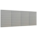 vidaXL 4 db falra szerelhető acél rögzítőtábla 40 x 58 cm