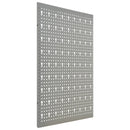 vidaXL 4 db falra szerelhető acél rögzítőtábla 40 x 58 cm