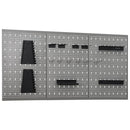 vidaXL 3 db falra szerelhető acél rögzítőtábla 40 x 58 cm