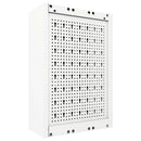 vidaXL szürke és fekete ipari stílusú fém fali szerszámos szekrény