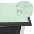 vidaXL egyajtós szürke fa kültéri nyúlketrec