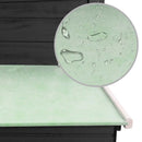 vidaXL szürke kültéri fa tyúkól 1 tojástartó ketreccel