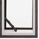 vidaXL szürke tömör fenyő- és jegenyefa tyúkól 170 x 81 x 110 cm