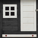 vidaXL szürke tömör fenyő- és jegenyefa tyúkól 170 x 81 x 110 cm