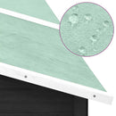 vidaXL szürke és fehér tömör fenyő kültéri nyúlketrec kifutóval