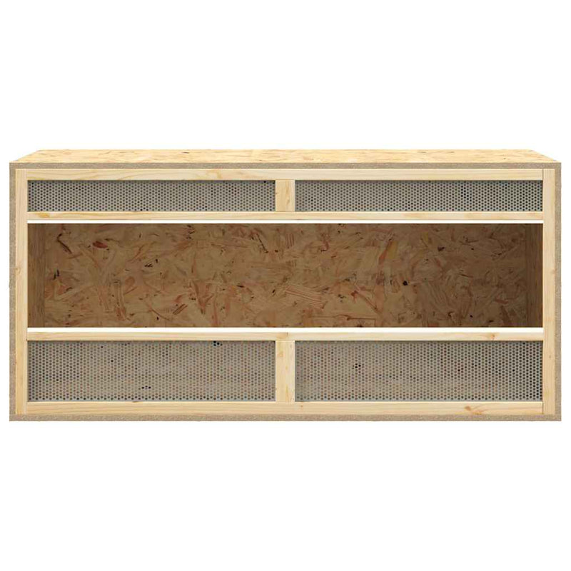 vidaXL szerelt fa terrárium 100x47x47 cm