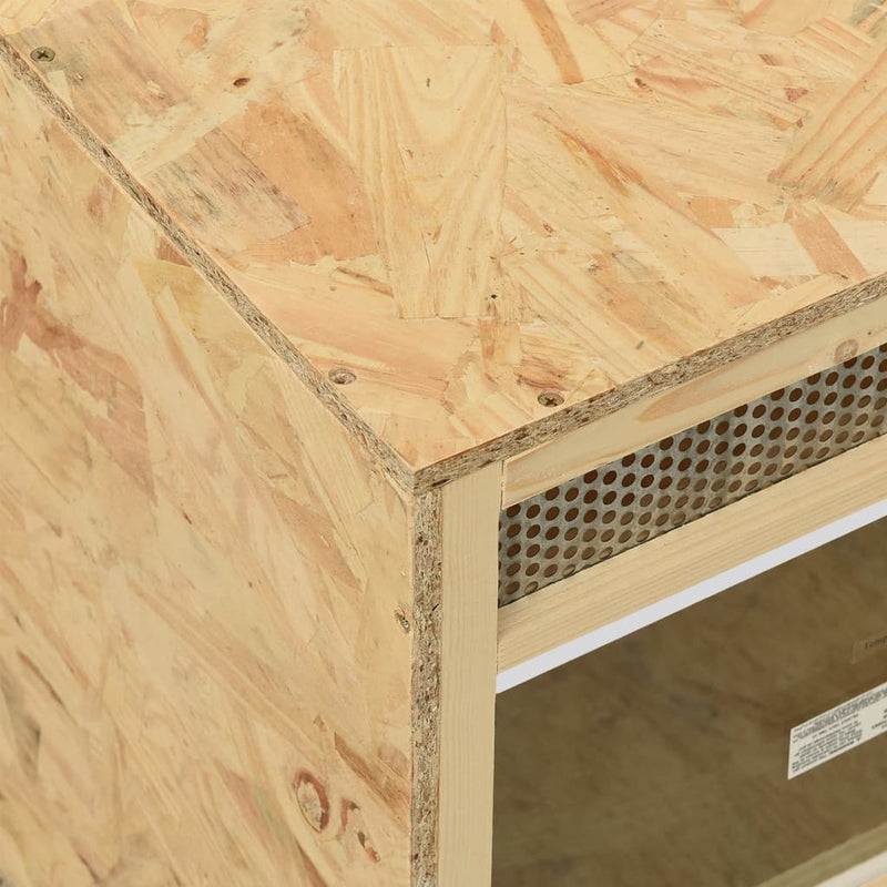 vidaXL szerelt fa terrárium 100x47x47 cm