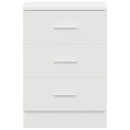 vidaXL fehér szerelt fa éjjeliszekrény 38 x 35 x 56 cm