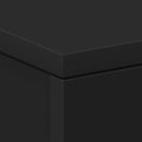 vidaXL fekete forgácslap éjjeliszekrény 38 x 35 x 56 cm