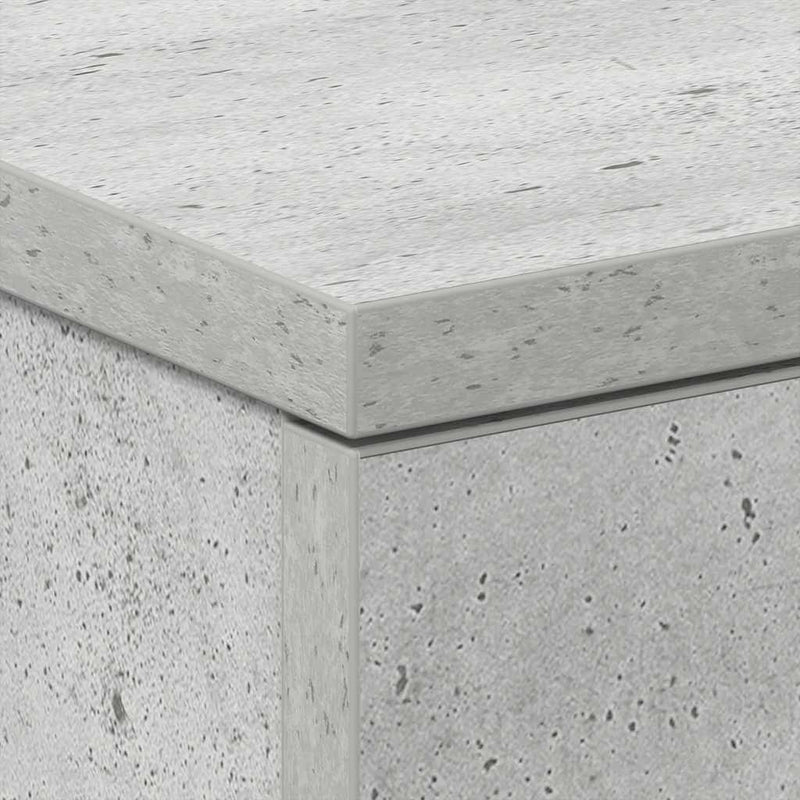 vidaXL betonszürke szerelt fa éjjeliszekrény 38 x 35 x 56 cm