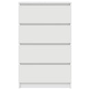 vidaXL fehér szerelt fa tálalószekrény 60 x 35 x 98,5 cm