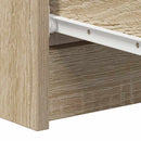 vidaXL sonoma-tölgy színű szerelt fa tálalószekrény 60 x 35 x 98,5 cm